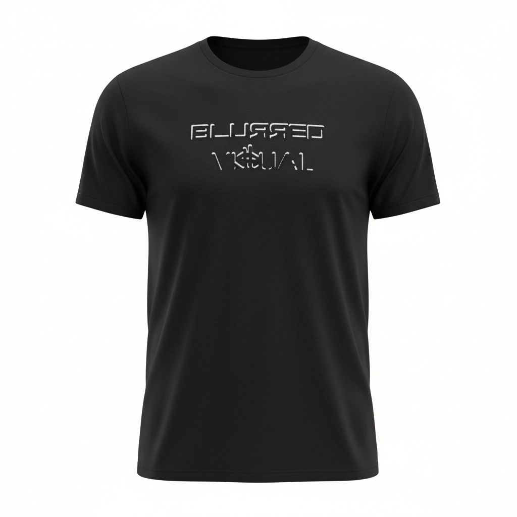 Blurred Visual - Signature Tee (Black)