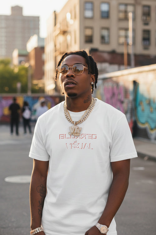 Blurred Visual - Signature Tee (White)