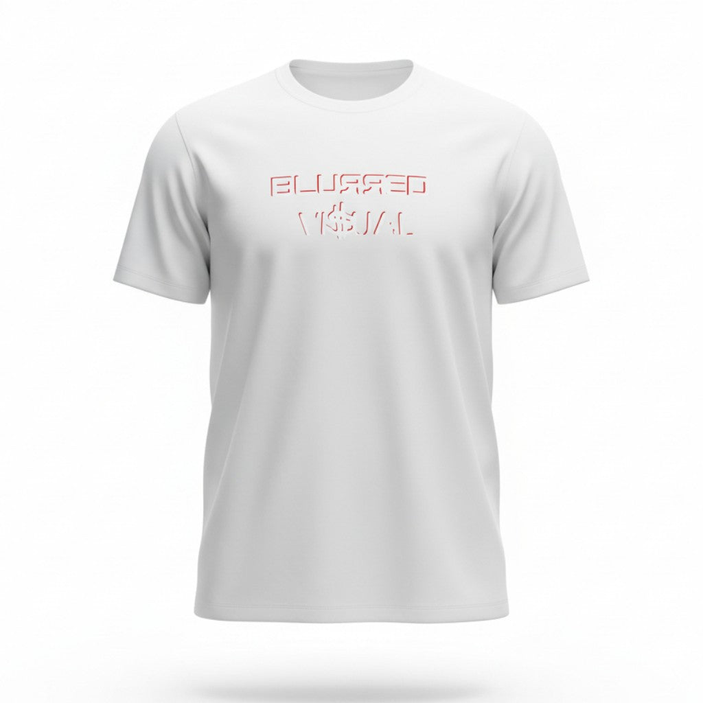Blurred Visual - Signature Tee (White)